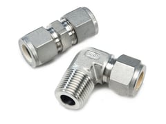 Tube Fittings - Union and Male Elbow